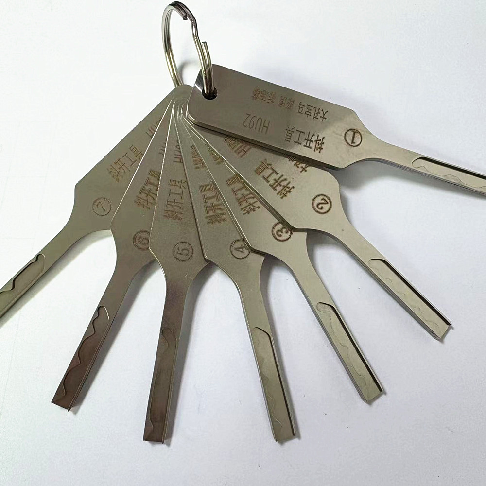 Heavy Equipment Keys Master Set - 7PCS/set HU92 HU66 Strong Power Open