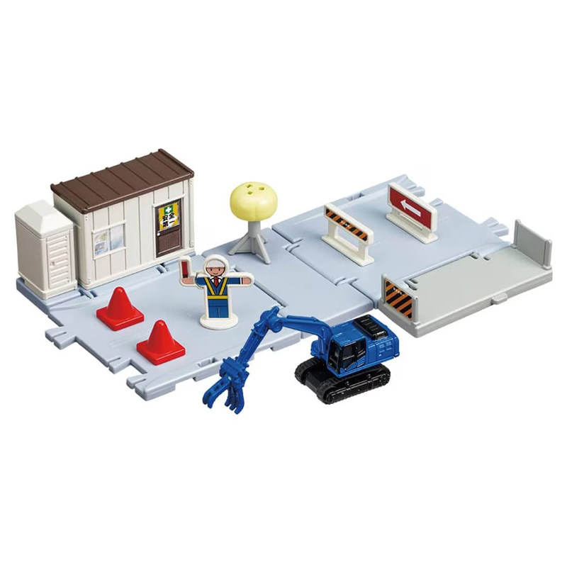 Road Traffic Cone - Tomica Town Road Construction Playset with