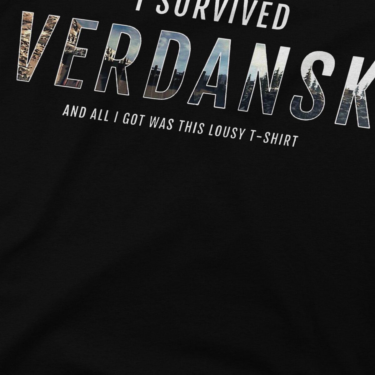 Warzone I Survived Verdansk Ga - Heavy Equipment Operator Shirts recension och pris