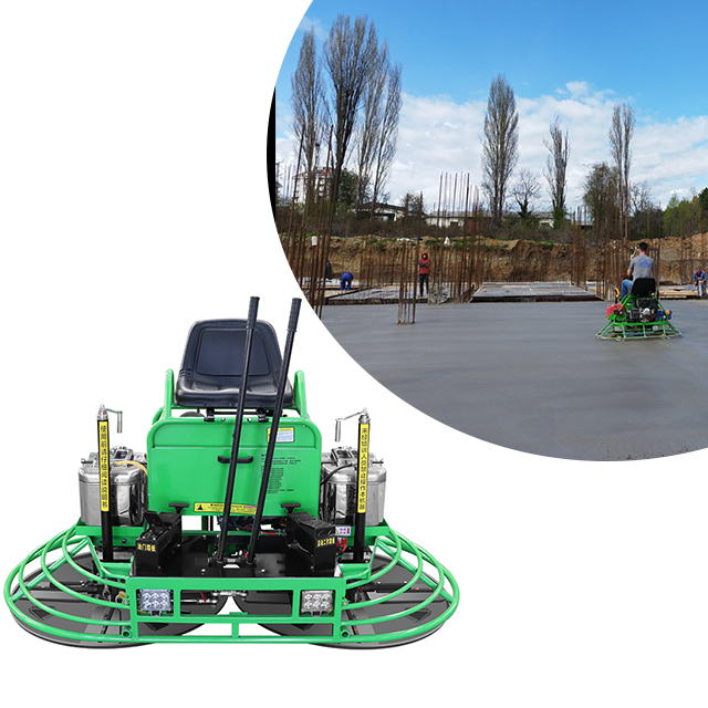 Heavy-Duty Ride-on Power Trowe - Power Trowel Concrete recension och pris
