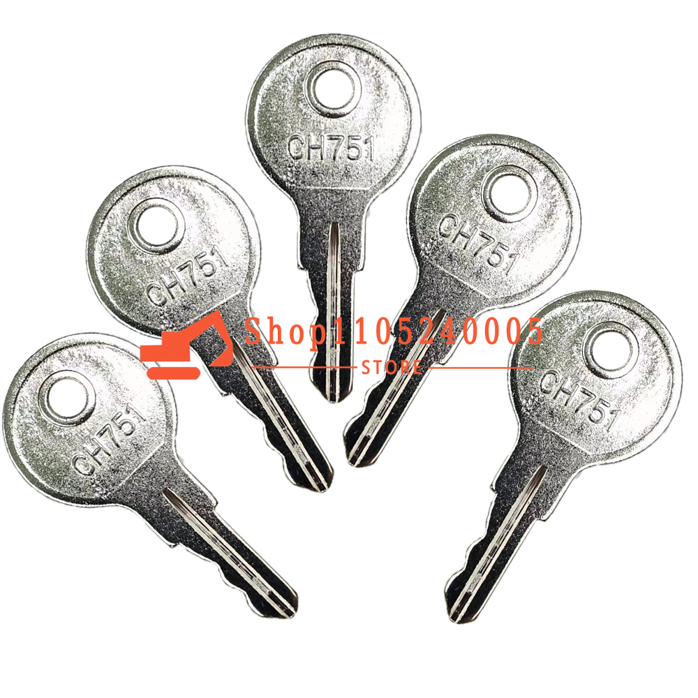 20/10/5/1PCS CH751 New Univers - Heavy Equipment Keys Master Set recension och pris