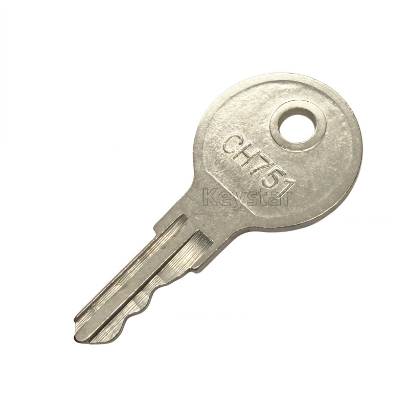 5pcs CH751 Copper Key Blank Un - Heavy Equipment Keys Master Set recension och pris
