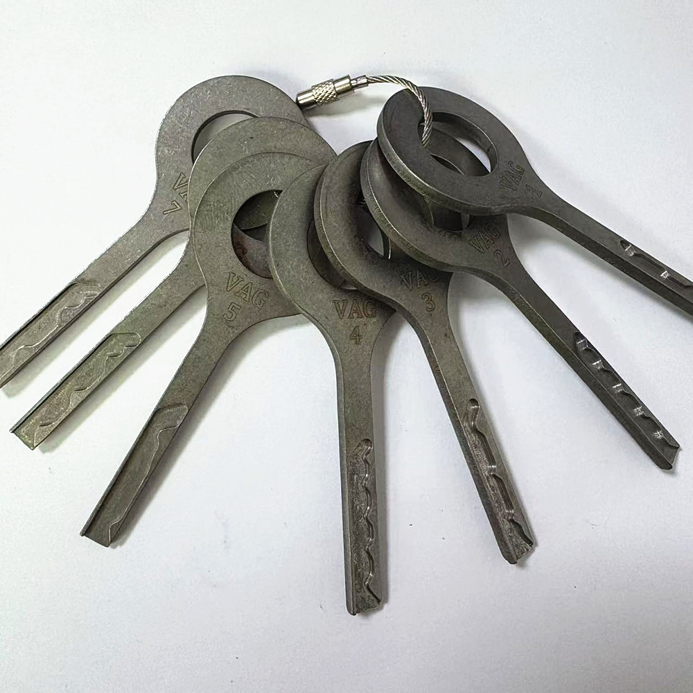 7PCS/set HU92 HU66 Strong Powe - Heavy Equipment Keys Master Set recension och pris