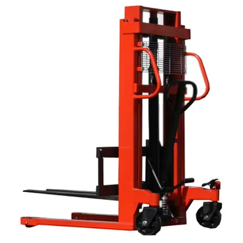 Manual Forklift Stacker Cargo  - Heavy Equipment Logistics recension och pris