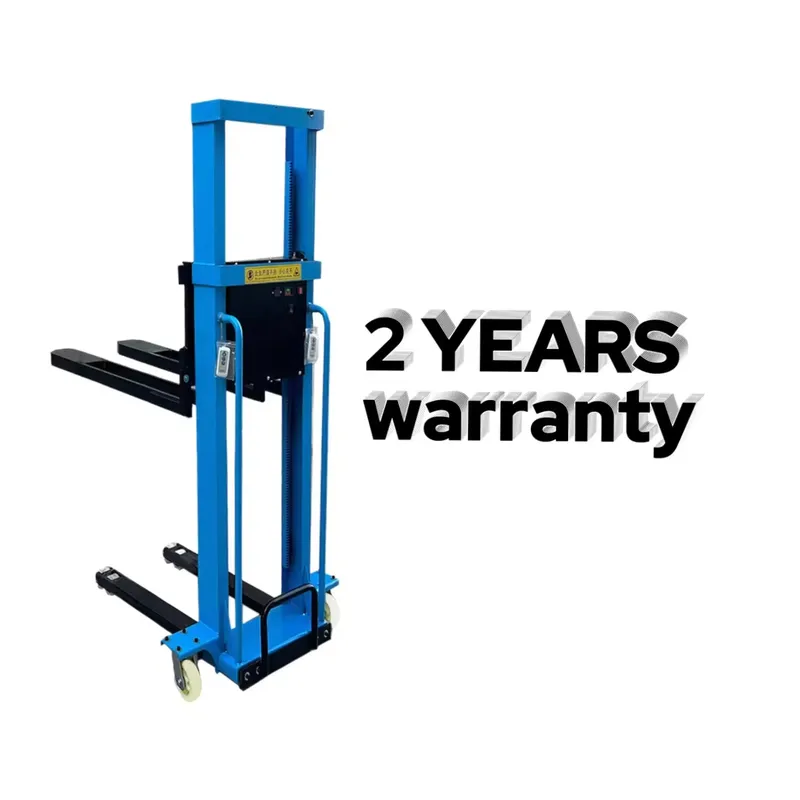 Manual Forklift Stacker Cargo  - Heavy Equipment Logistics recension och pris