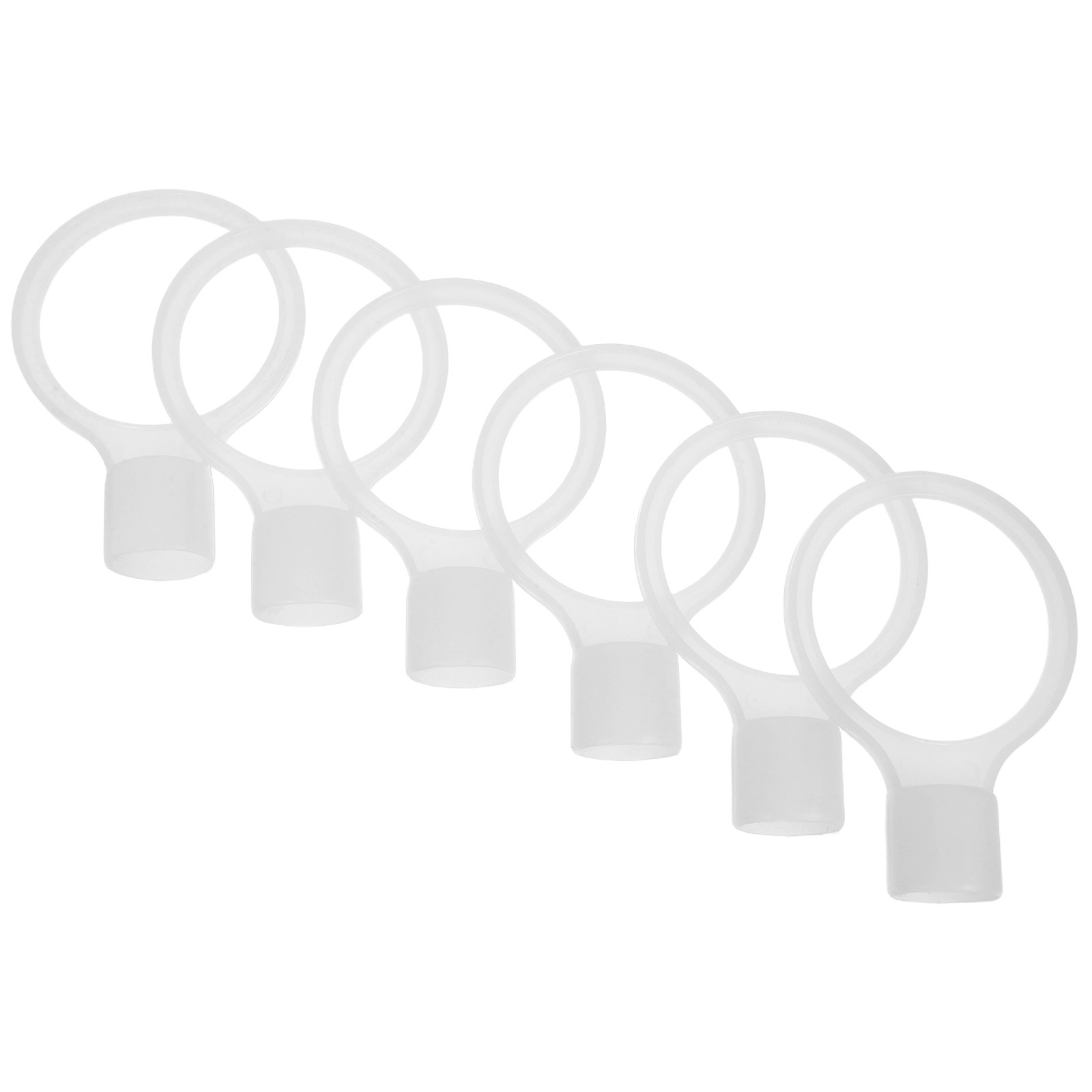 6Pcs High Flexibility Plastic  - Road Traffic Cone recension och pris