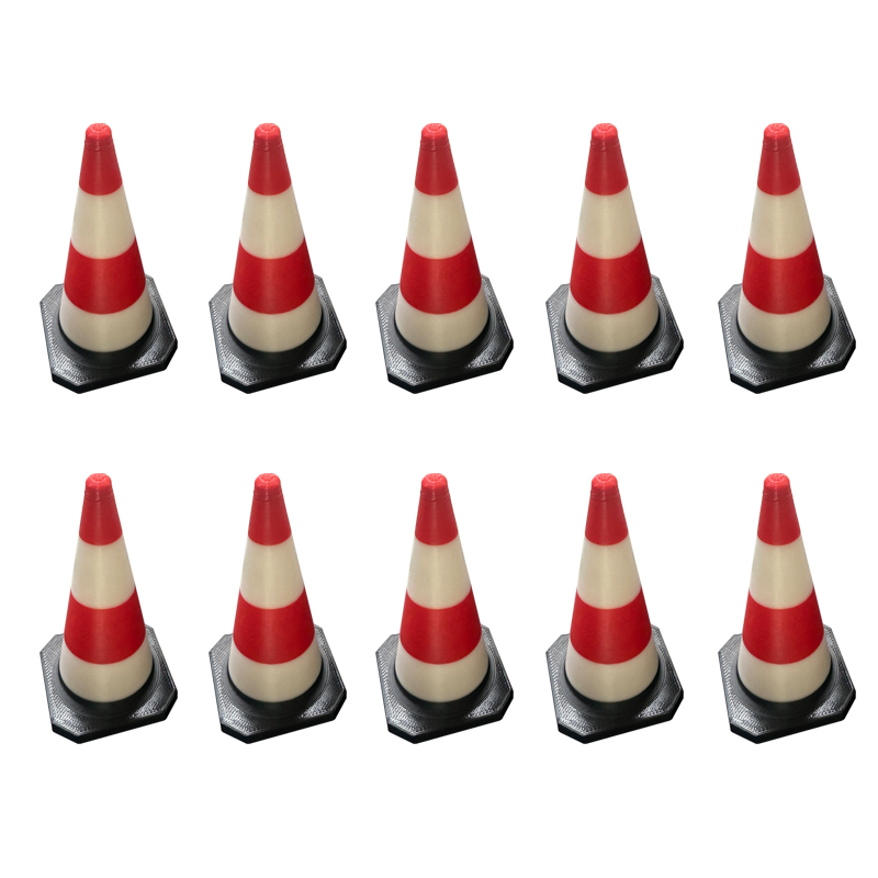 70mm Height Miniature Traffic  - Road Traffic Cone recension och pris