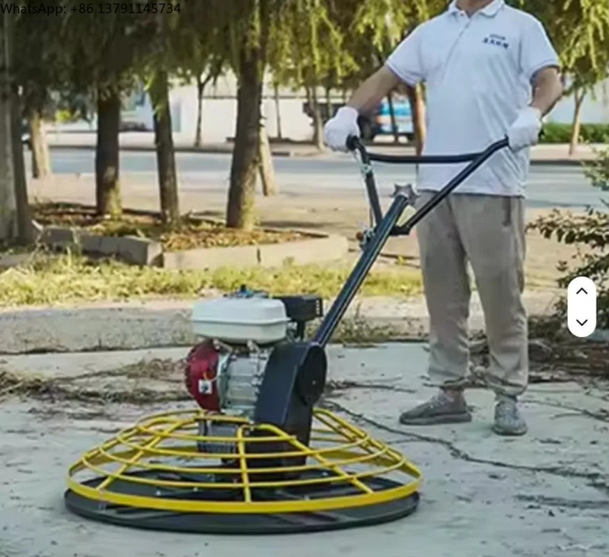 Hand-Pushed Concrete Helicopte - Power Trowel Concrete recension och pris