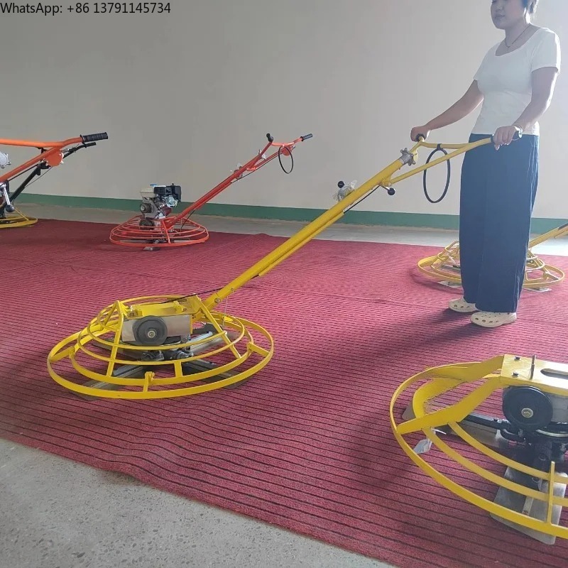 Hand-Pushed Concrete Helicopte - Power Trowel Concrete recension och pris