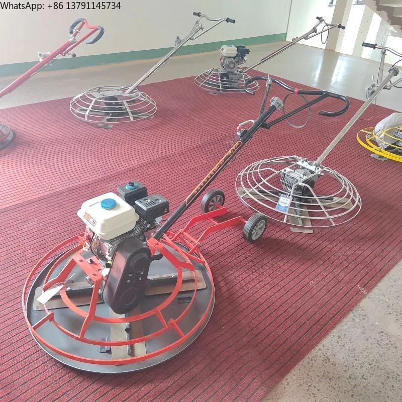 Hand-Pushed Concrete Helicopte - Power Trowel Concrete recension och pris