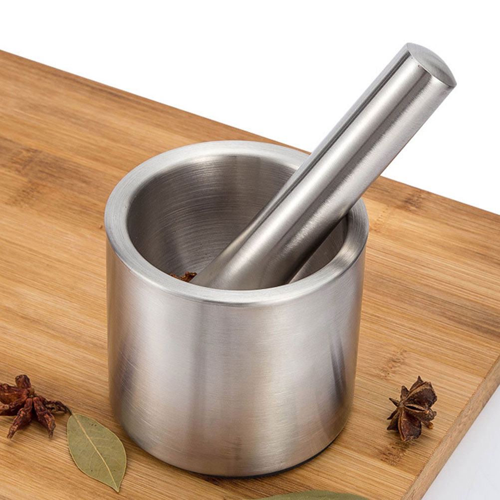 1Set Stainless Steel Garlic Mo - Heavy Equipment Grinder recension och pris