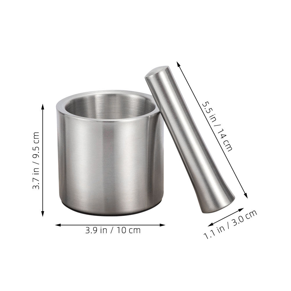 1Set Stainless Steel Garlic Mo - Heavy Equipment Grinder recension och pris