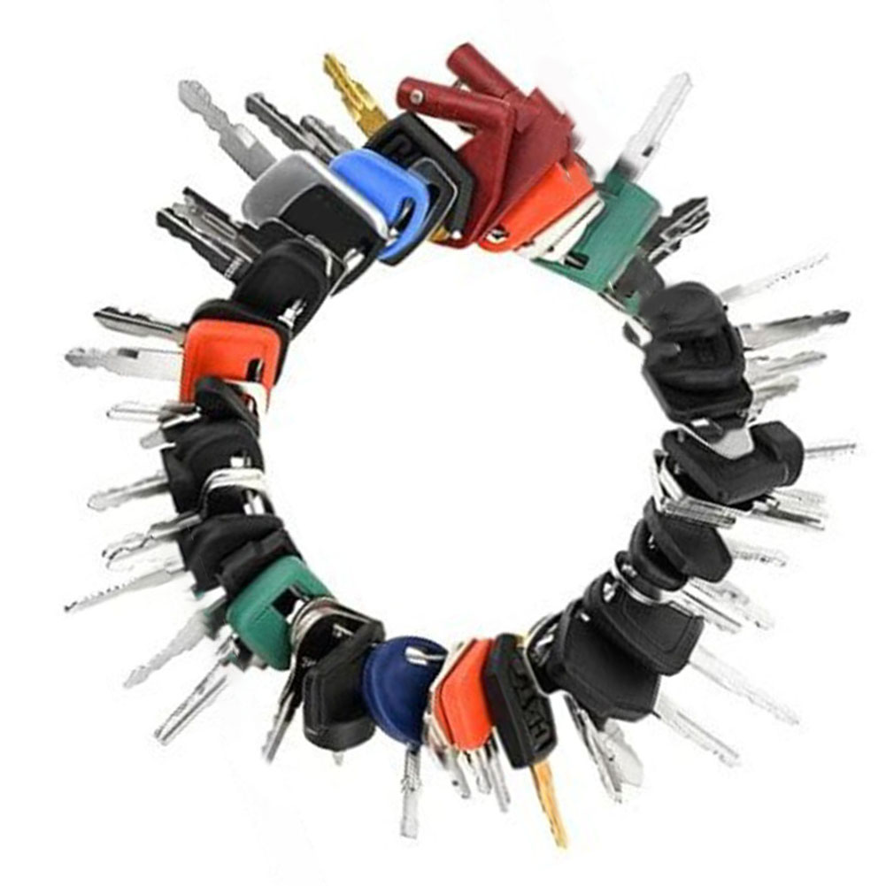 50 Heavy Equipment Keys Master - Heavy Equipment Keys Master Set recension och pris