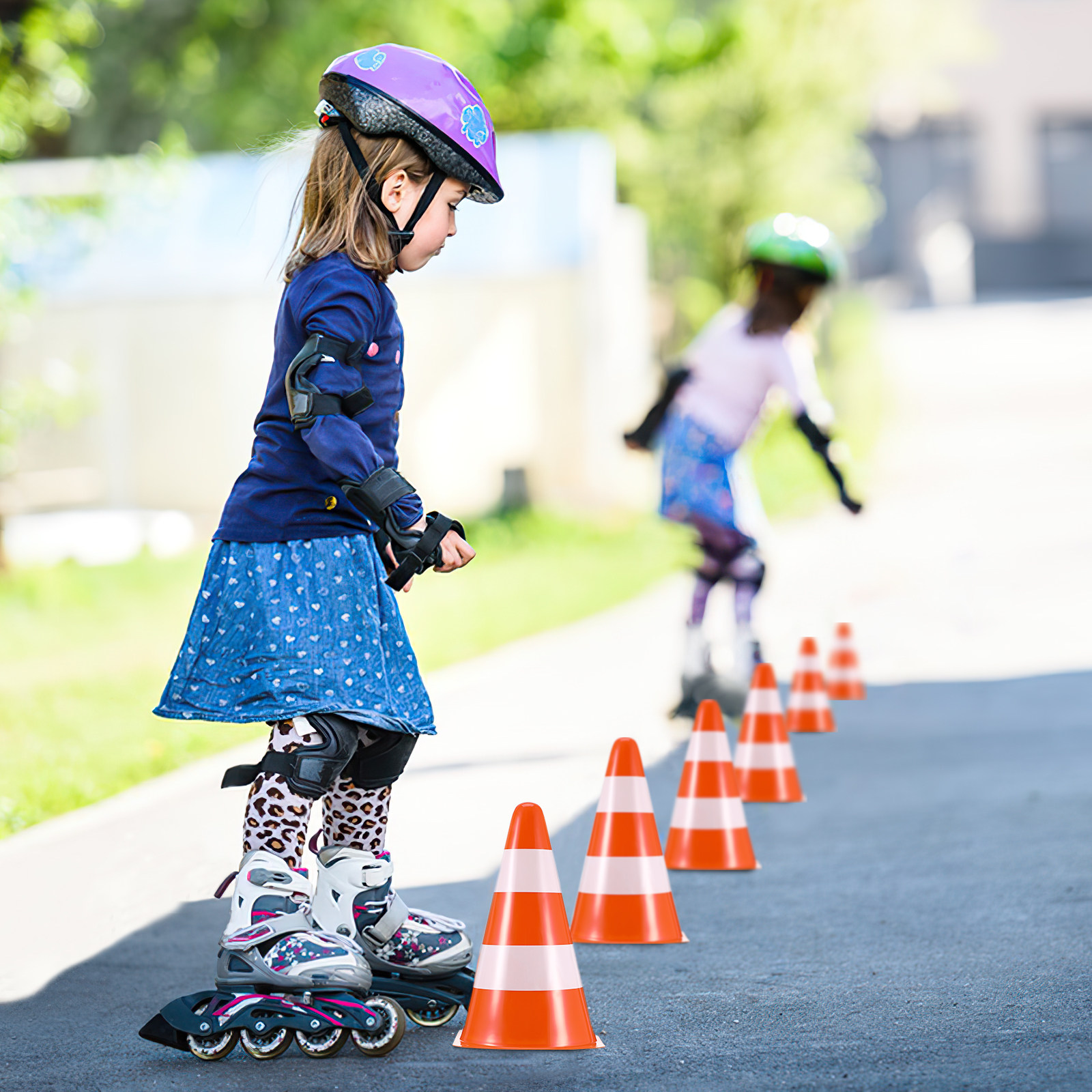 6Pcs Traffic Cones Bright Colo - Road Traffic Cone recension och pris